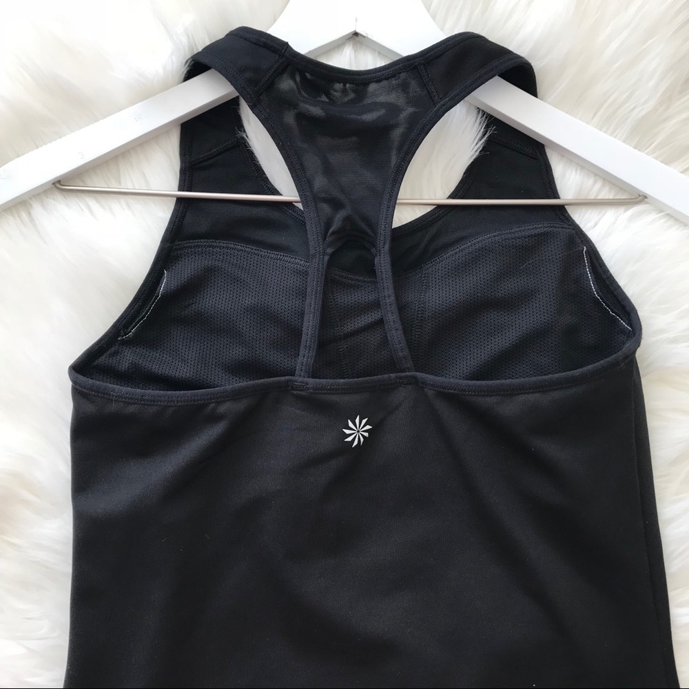 Athleta workout tank top sports bra breathable